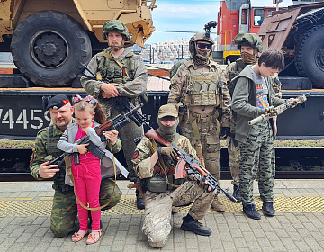 Агитпоезд МО РФ с выставкой «Мы – армия страны. Мы армия народа»